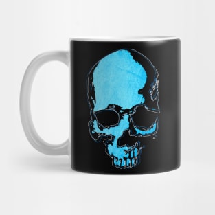 Blue skull Mug